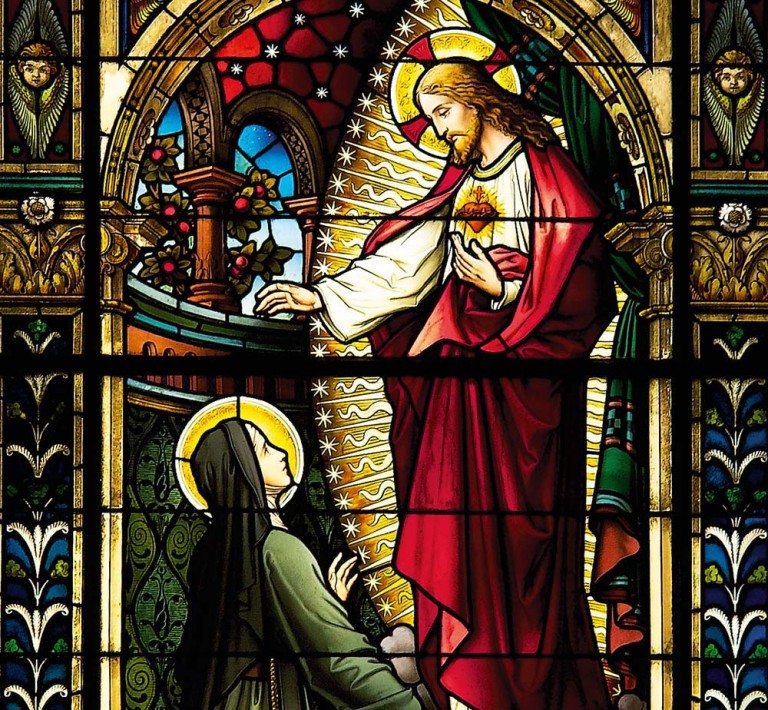 Sainte MargueriteMarie Confidente du Sacré Coeur A Jésus par Marie