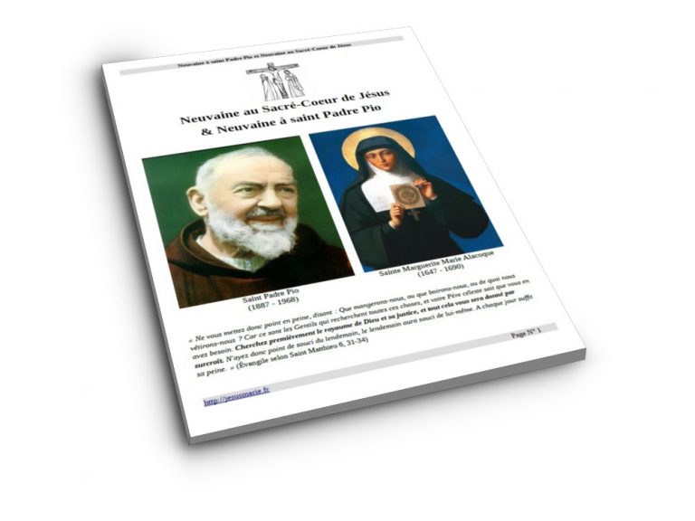 Neuvaine Au Sacré Cœur De Jésus Padre Pio Pdf